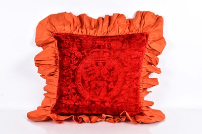 Lot 470 - A Queen Victoria Diamond Jubilee Cushion