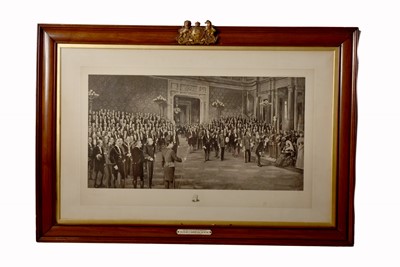 Lot 499 - The Reception of Mayors and Provosts by HM The Queen at Buckingham Palace June 23 1897