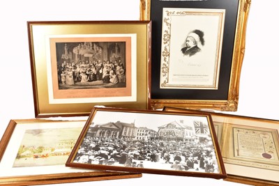 Lot 507 - A small collection of Queen Victoria Diamond Jubilee Prints