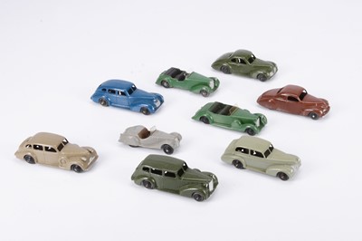 Lot 1 - Dinky Toys 38 & 39 Series Cars