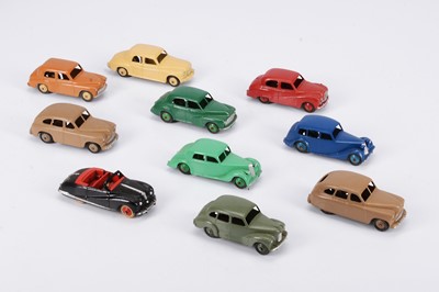 Lot 2 - Dinky Toys 40/140 Series Saloon Cars