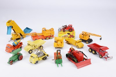 Lot 14 - Dinky Toy Construction Vehicles