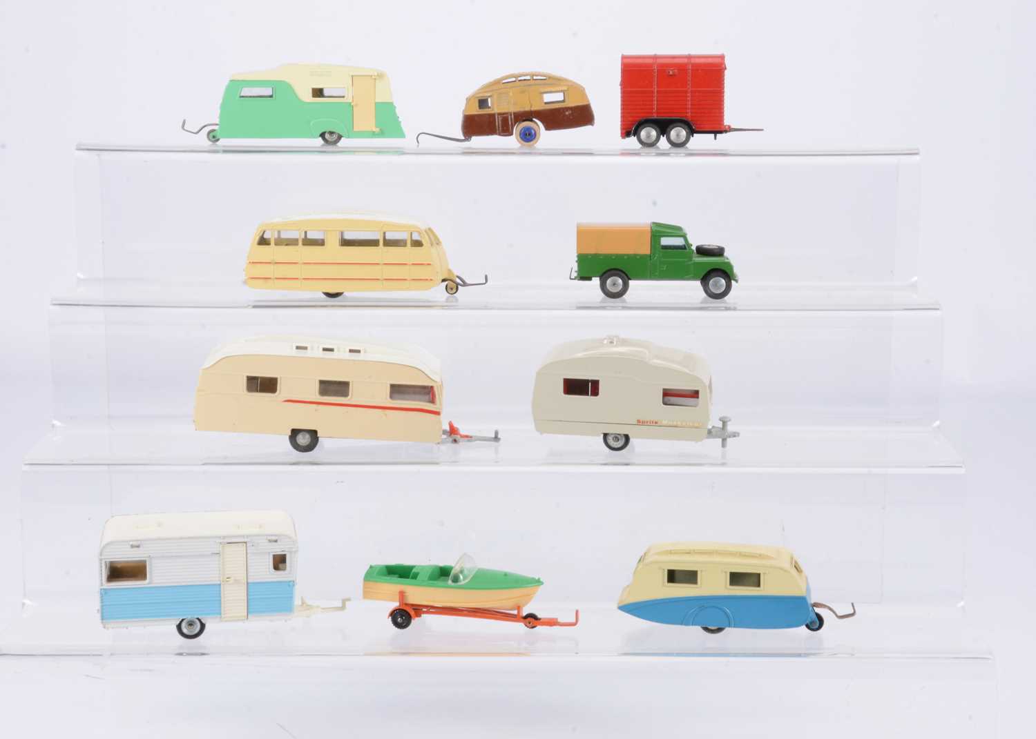Lot 20 - Diecast Caravans & Trailers