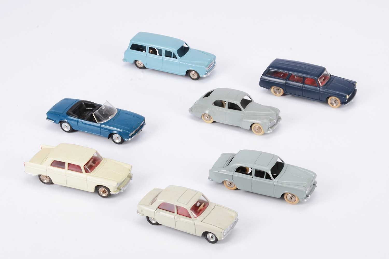 Lot 23 - French Dinky Toys Peugeot Models
