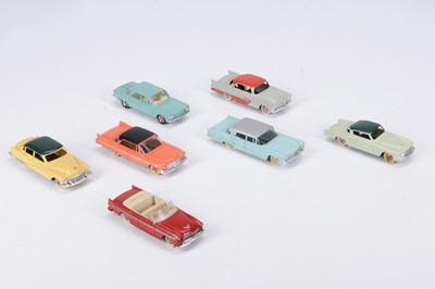 Lot 28 - French Dinky Toys American Cars