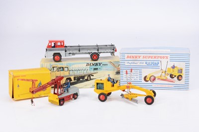 Lot 35 - Boxed French Dinky Toys Construction Vehicles
