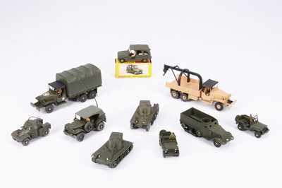 Lot 36 - Military French Dinky Toys