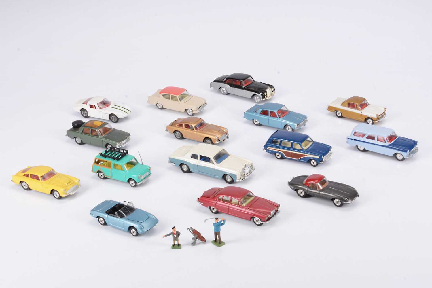 Lot 39 - Corgi Toys British Cars