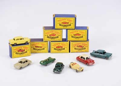 Lot 46 - Matchbox Lesney 1-75 Series British Cars
