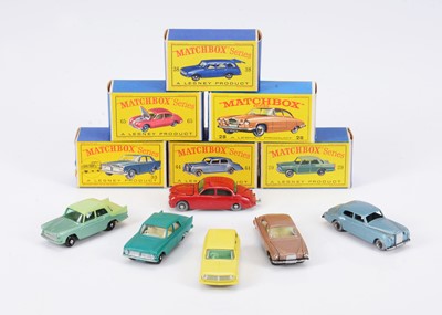Lot 47 - Matchbox Lesney 1-75 Series British Cars