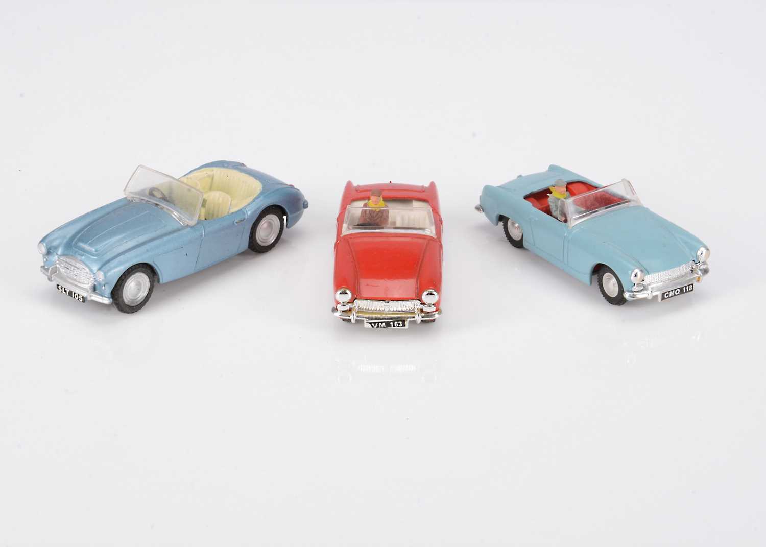 Lot 53 - Tri-ang Spot-On British Open-Top Sports Cars