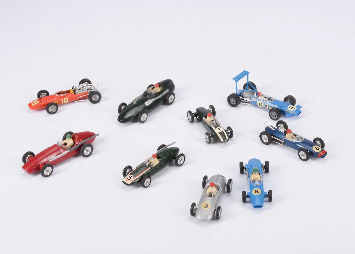 Lot 64 - 1960s Solido (France) Formula 1, 2 & 3 Racing Cars