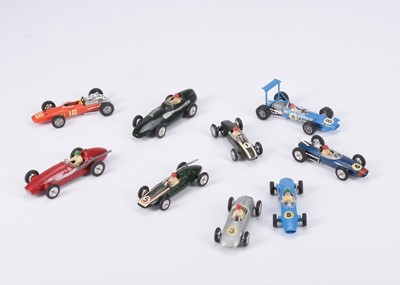 Lot 64 - 1960s Solido (France) Formula 1, 2 & 3 Racing Cars