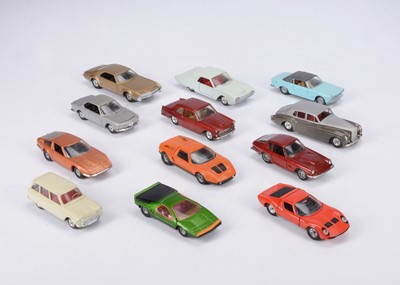 Lot 67 - 1960s-70s Solido (France) Sports & Saloon Cars