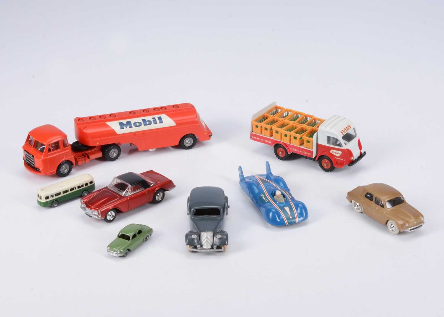 Lot 69 - 1950s-60s French Diecast Models by CIJ & J.R.D