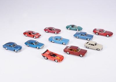 Lot 70 - 1970s Norev (France) Jet-Car Diecast Models