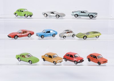 Lot 79 - 1970s-80s Mattel Mebetoys Model Cars