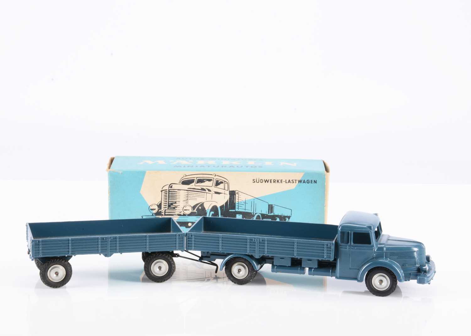 Lot 93 - A Märklin (West Germany) 8009 Krupp Brewery Truck & 8012 Trailer