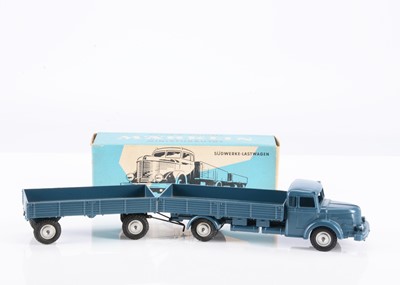 Lot 93 - A Märklin (West Germany) 8009 Krupp Brewery Truck & 8012 Trailer