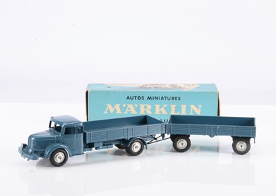 Lot 93 - A Märklin (West Germany) 8009 Krupp Brewery Truck & 8012 Trailer