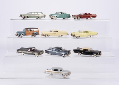 Lot 119 - Brooklin 1:43 Scale White Metal Models
