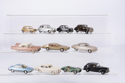 Lot 130 - 1:43 Scale White Metal Models by Various Makers