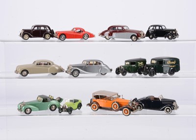Lot 131 - 1:43 Scale White Metal Models by Various Makers