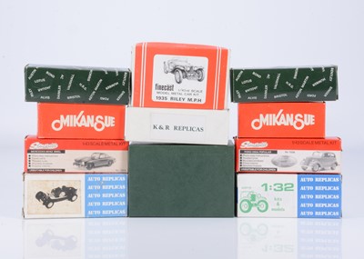 Lot 134 - White Metal Kits