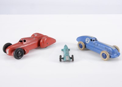 Lot 152 - Pre-War Dinky Toy Racing Cars