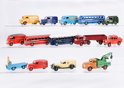 Lot 158 - Dinky Toy Small Commercial Vehicles