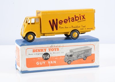 Lot 159 - A Dinky Toys 514 Guy 'Weetabix' Van