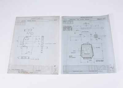 Lot 169 - Original Meccano Ltd. Dinky Toys Foden Factory Drawings