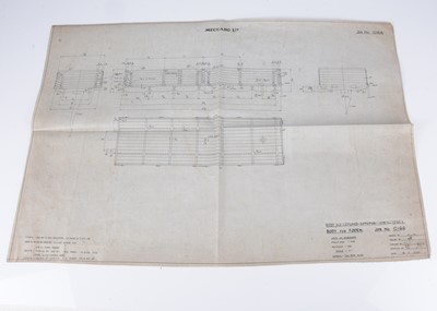 Lot 169 - Original Meccano Ltd. Dinky Toys Foden Factory Drawings