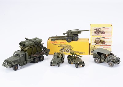 Lot 176 - Military French Dinky Toys