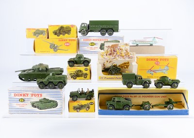 Lot 179 - Military & Aircraft Dinky Toys