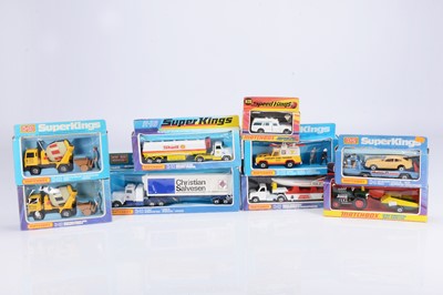 Lot 186 - 1970s Matchbox SuperKings Models