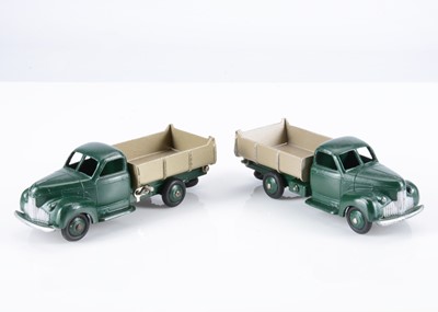 Lot 208 - French Dinky Toys 25-M Studebaker Tipping Trucks