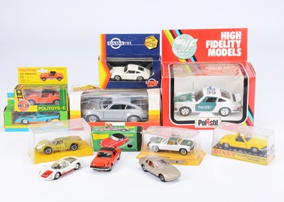 Lot 222 - Porsche Diecast Models by Various Makers