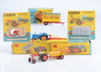 Lot 232 - 1960s Corgi Toys Farming Vehicles