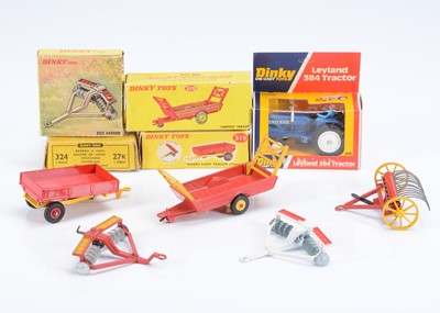Lot 234 - Dinky Toys 308 Leyland 384 Tractor