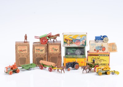 Lot 238 - Small Scale Diecast Farm Vehicles
