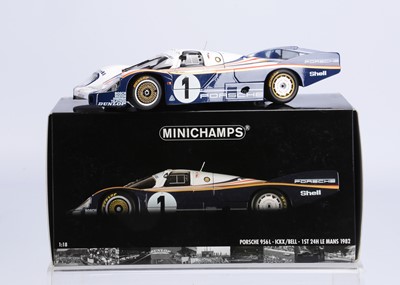 Lot 250 - A Minichamps 1:18 Scale Porsche 956L 24h Le Mans 1982 (Winners: Ickx/Bell)