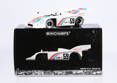 Lot 251 - A Minichamps 1:18 Scale Porsche 917/10 Can Am 1973 (Hurley Haywood)