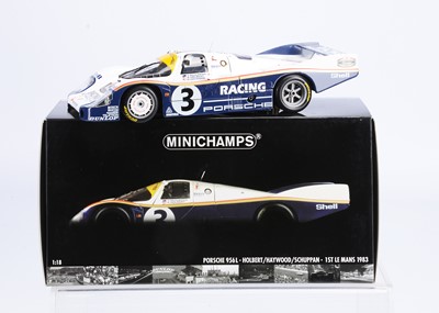 Lot 253 - A Minichamps 1:18 Scale Porsche 956L 1st Le Mans 1983 (Holbert/Haywood/Schuppan)