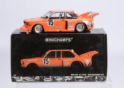 Lot 255 - A Minichamps 1:18 Scale BMW 320i 'Jägermeister' DRM Eifelrennen 1977 (Winner: H.J. Stuck)