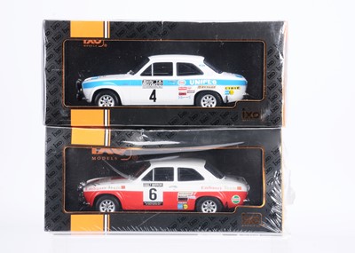 Lot 262 - IXO 1:18 Scale Rally Car Models