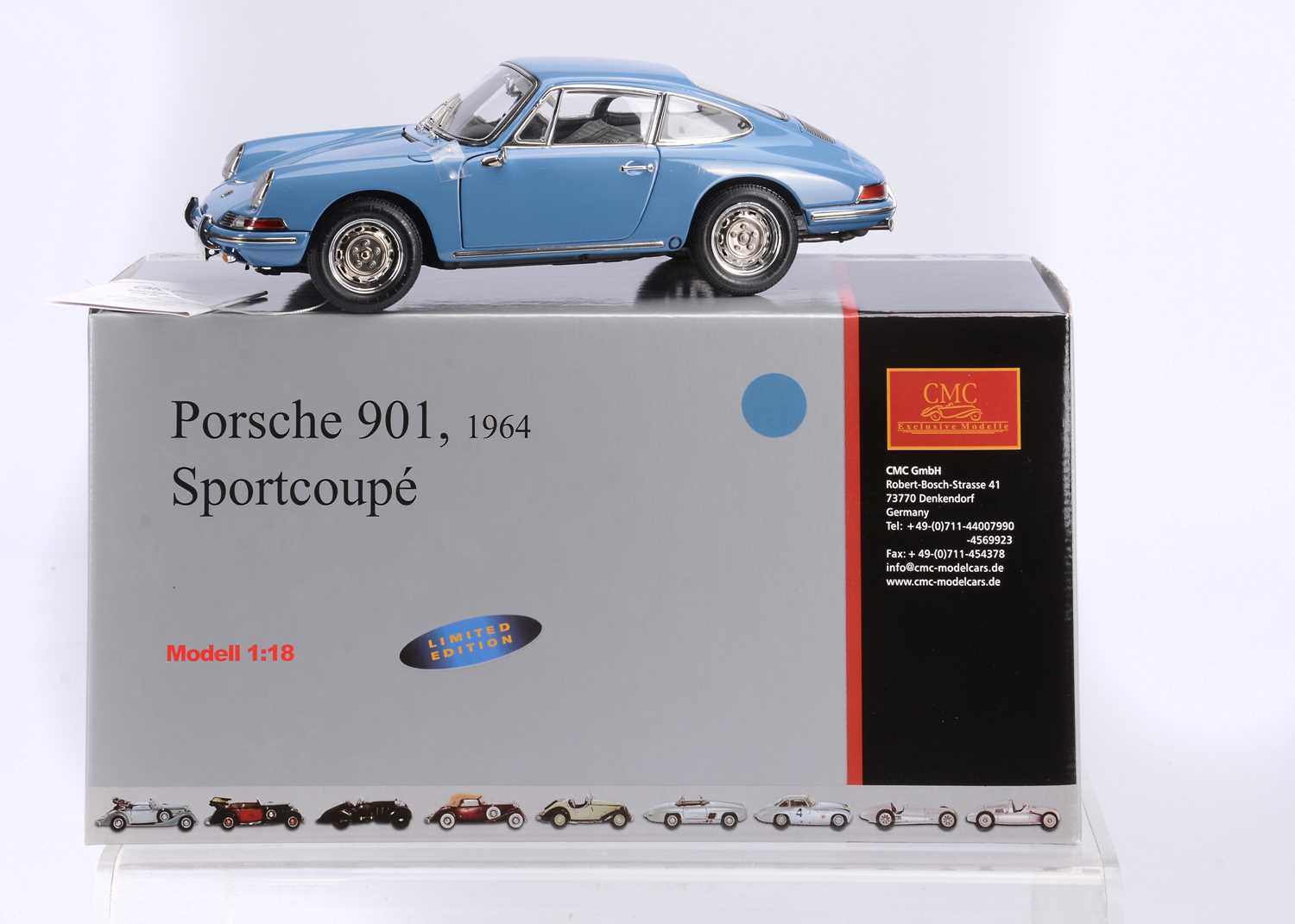Lot 272 - A CMC 1:18 Scale Porsche 901 Sportcoupé 1964