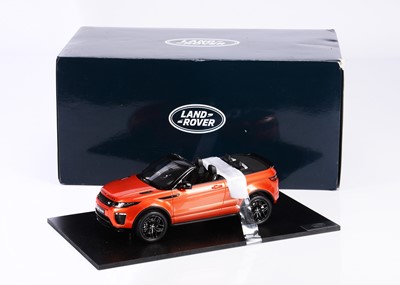 Lot 274 - A TSM 1:18 Scale Range Rover Evoque Convertible (Phoenix Orange)