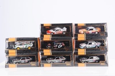 Lot 280 - Ixo 1:43 Scale Rally Car Models