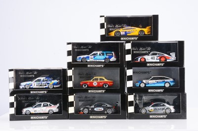 Lot 283 - Minichamps 1:43 Scale Touring Car Models
